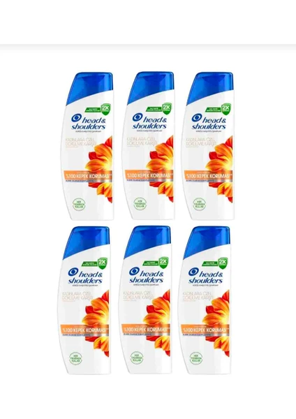 Head&Shoulders Kadınlara Özel Dökülmeye Karşı,kepeğe Karşı Etkili Şampuan 330 ml 6 Adet